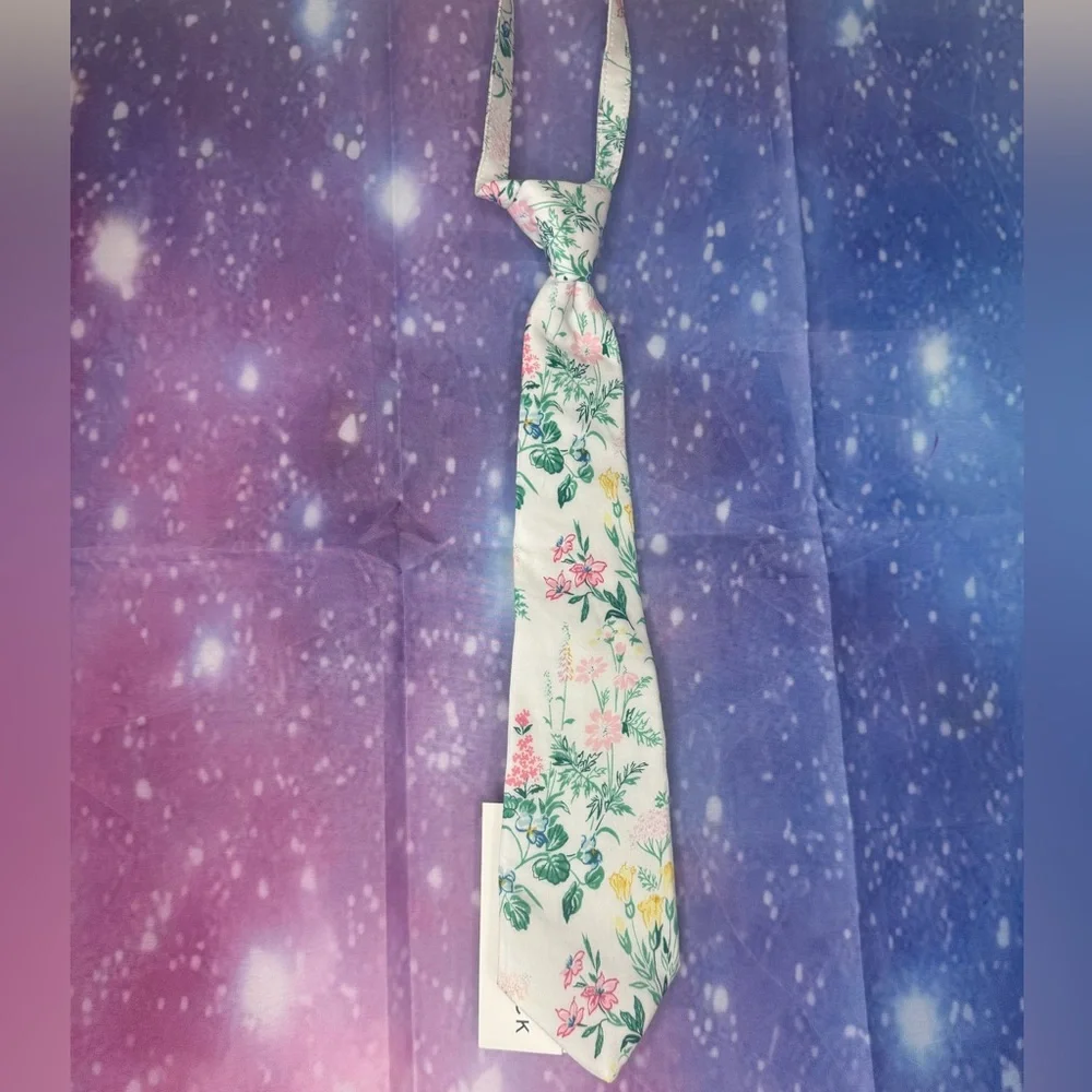 New Janie and Jack floral boys tie size 2 to 5 🛍